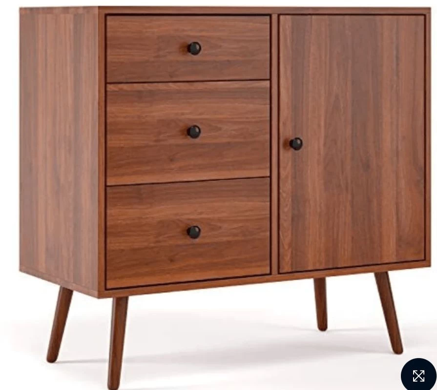 Commode 3 tiroirs/ 1 porte