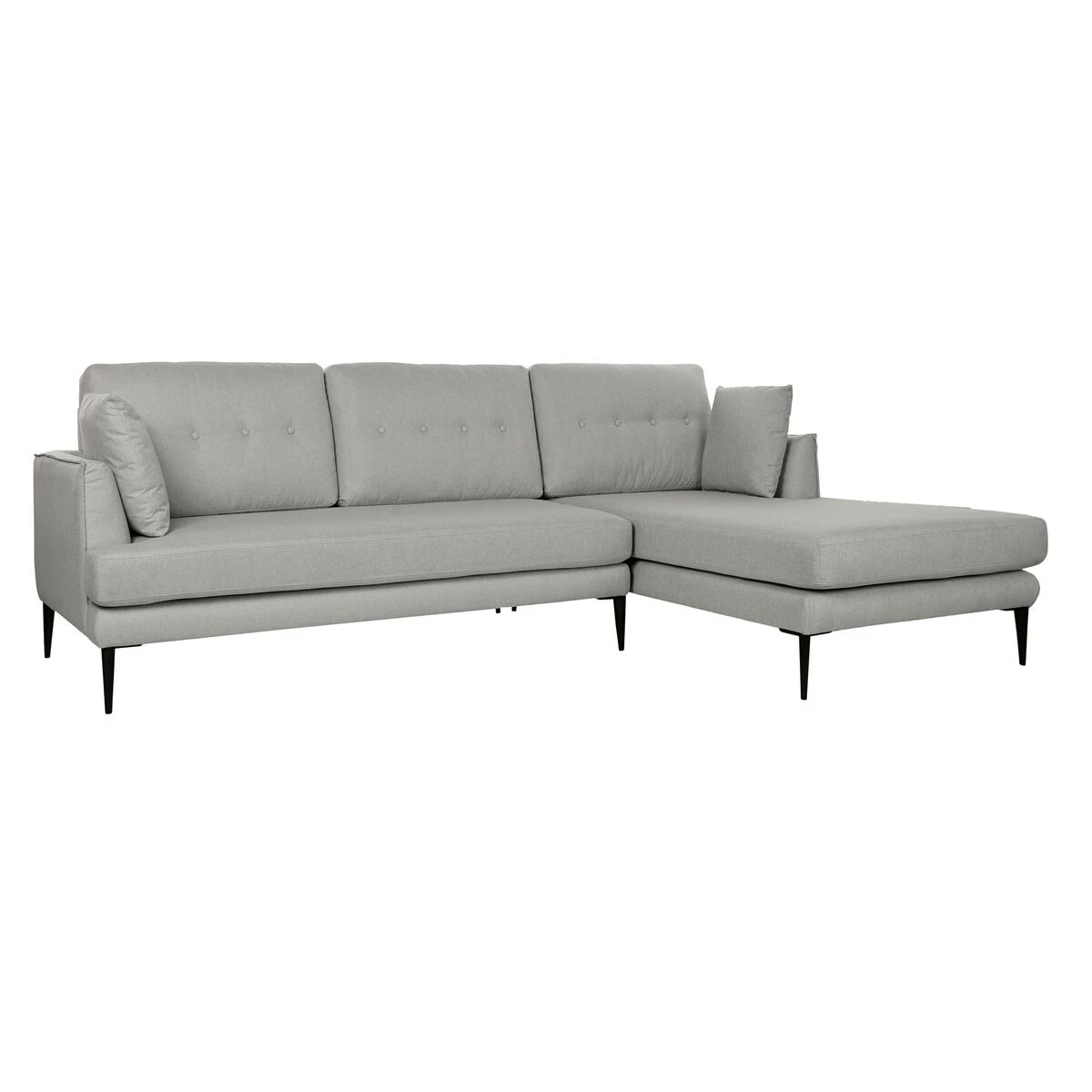 CANAPÉ POLYESTER MÅTAL 240X160X85 CHAISE LONGUE