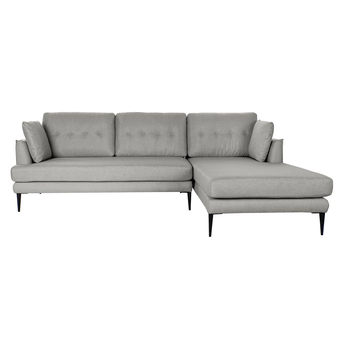 CANAPÉ POLYESTER MÅTAL 240X160X85 CHAISE LONGUE